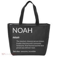 Noah Is The Best Funny Name Definition Noah Tote Bag thumb 0