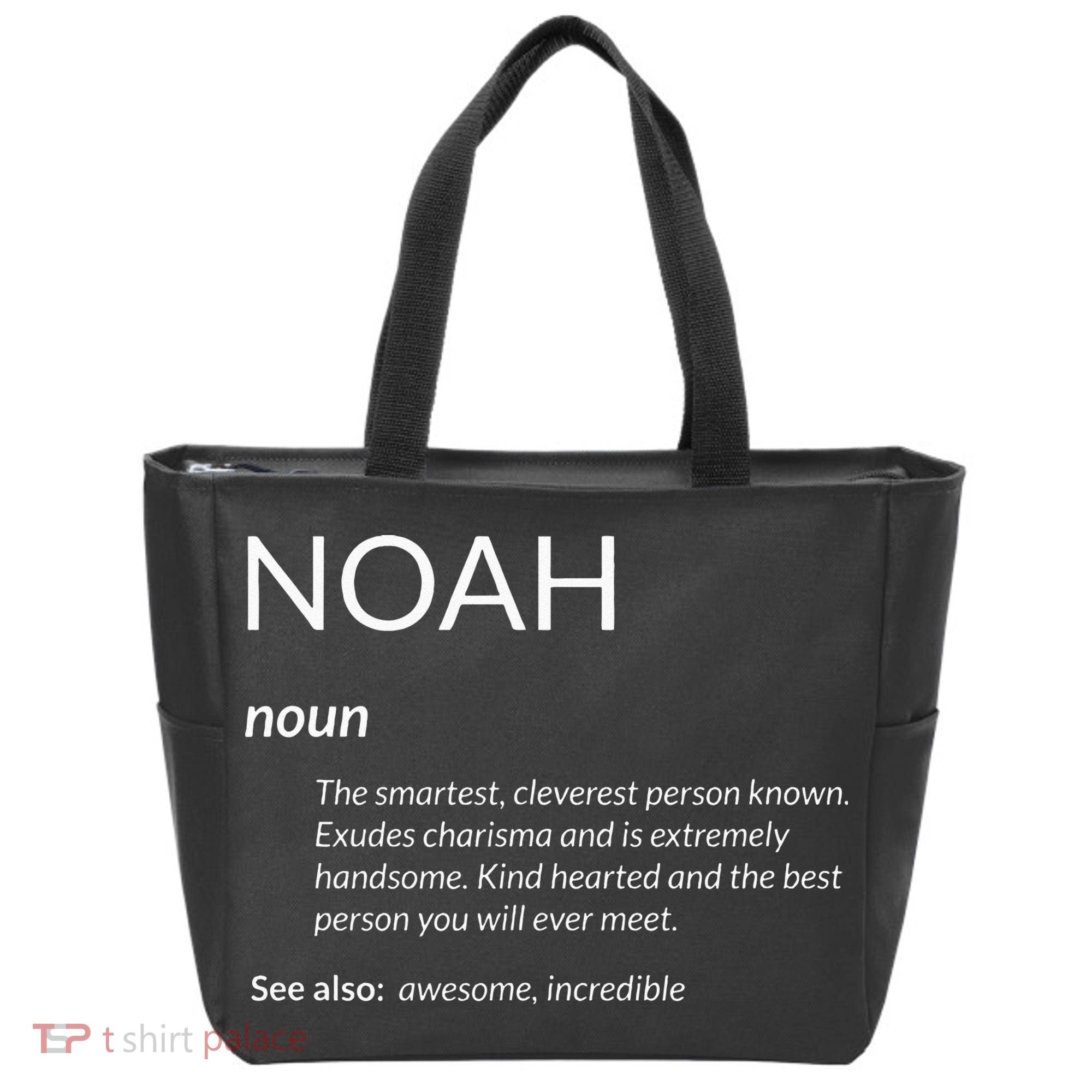 Noah Is The Best Funny Name Definition Noah Tote Bag