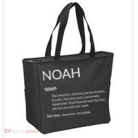 Noah Is The Best Funny Name Definition Noah Tote Bag thumb 2