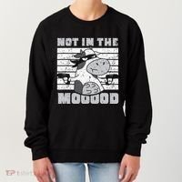 Not In The Mooood Cow Cows Farm Animals Lover Women's Sweatshirt thumb 0