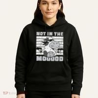 Not In The Mooood Cow Cows Farm Animals Lover Hoodie thumb 5