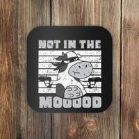 Not In The Mooood Cow Cows Farm Animals Lover Coaster thumb 0