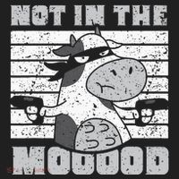 Not In The Mooood Cow Cows Farm Animals Lover Tumbler thumb 3