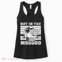 Not In The Mooood Cow Cows Farm Animals Lover Women's Tank Top thumb 0