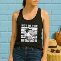 Not In The Mooood Cow Cows Farm Animals Lover Women's Tank Top thumb 2