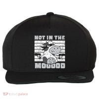 Not In The Mooood Cow Cows Farm Animals Lover Wool Snapback Cap thumb 0
