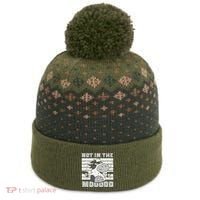 Not In The Mooood Cow Cows Farm Animals Lover The Baniff Cuffed Pom Beanie thumb 0