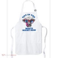 Not In The Mood Right Now Funny Cow Apron thumb 0