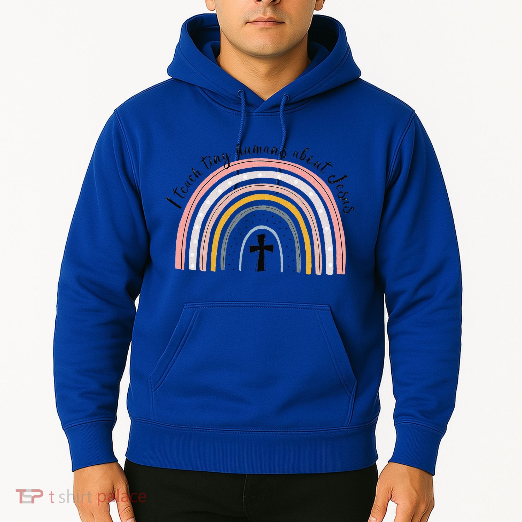 NG0M I Teach Tiny Humans About Jesus Teacher Appreciation Hoodie