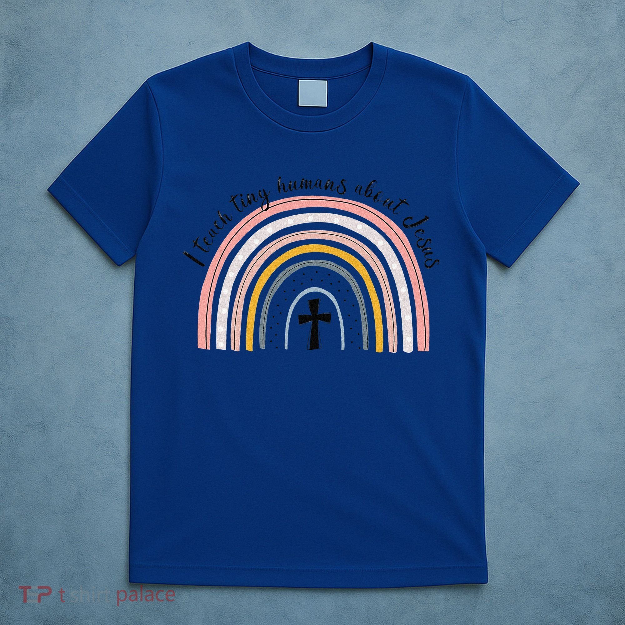 NG0M I Teach Tiny Humans About Jesus Teacher Appreciation T-Shirt