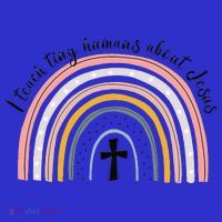 NG0M I Teach Tiny Humans About Jesus Teacher Appreciation Women's Tank Top thumb 5
