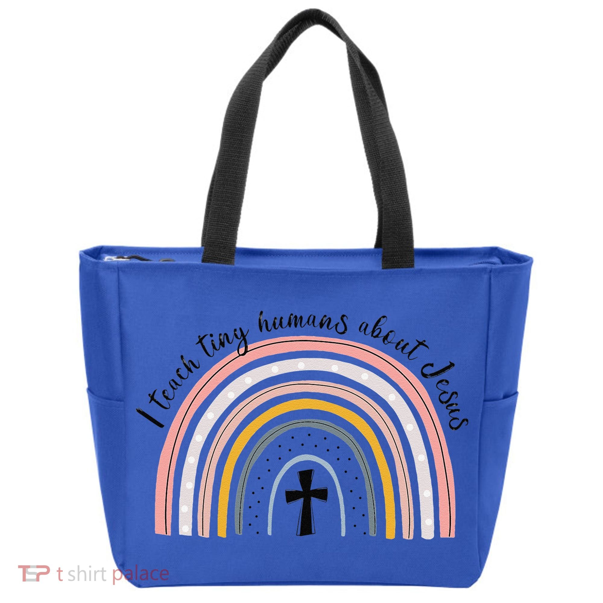 NG0M I Teach Tiny Humans About Jesus Teacher Appreciation Tote Bag