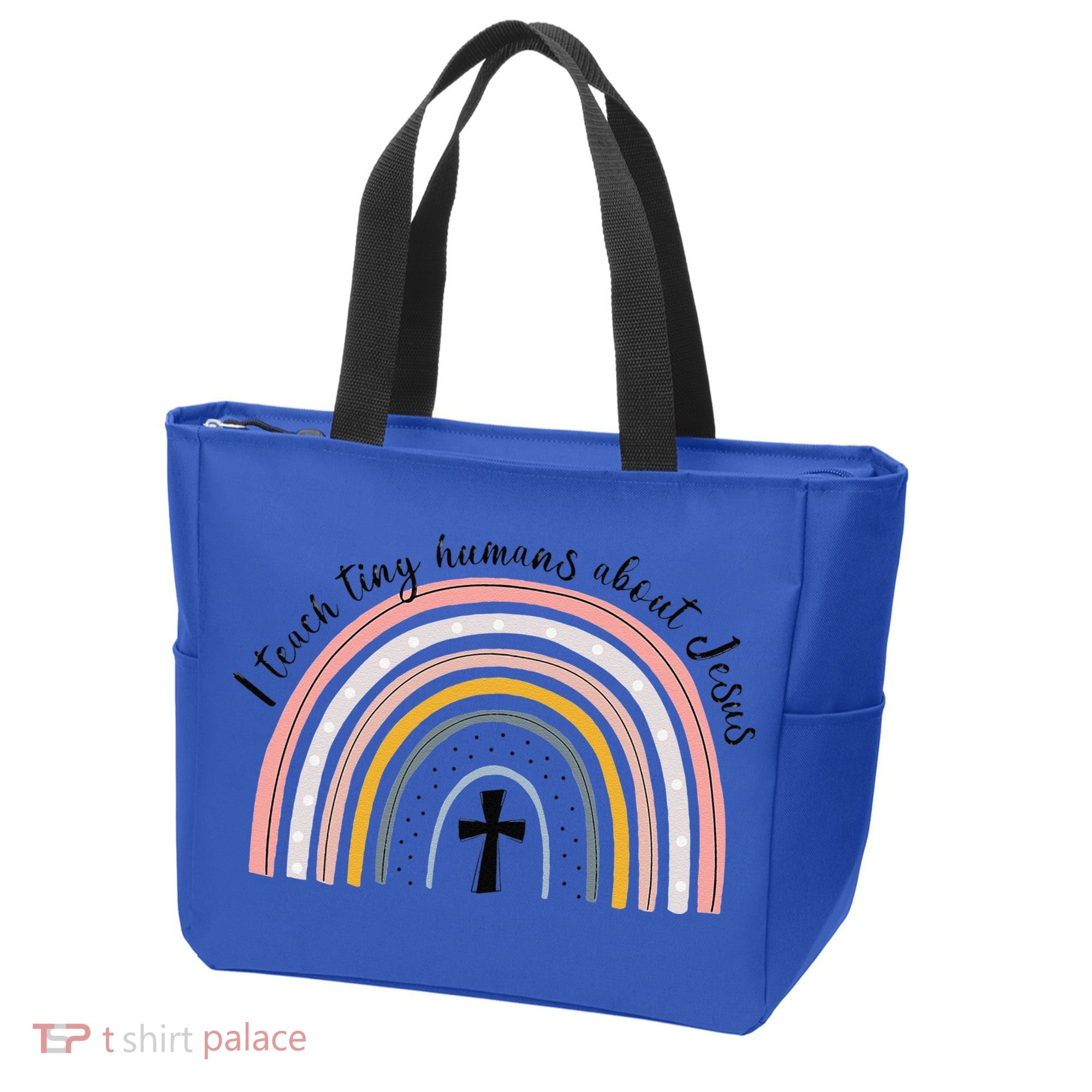 NG0M I Teach Tiny Humans About Jesus Teacher Appreciation Tote Bag