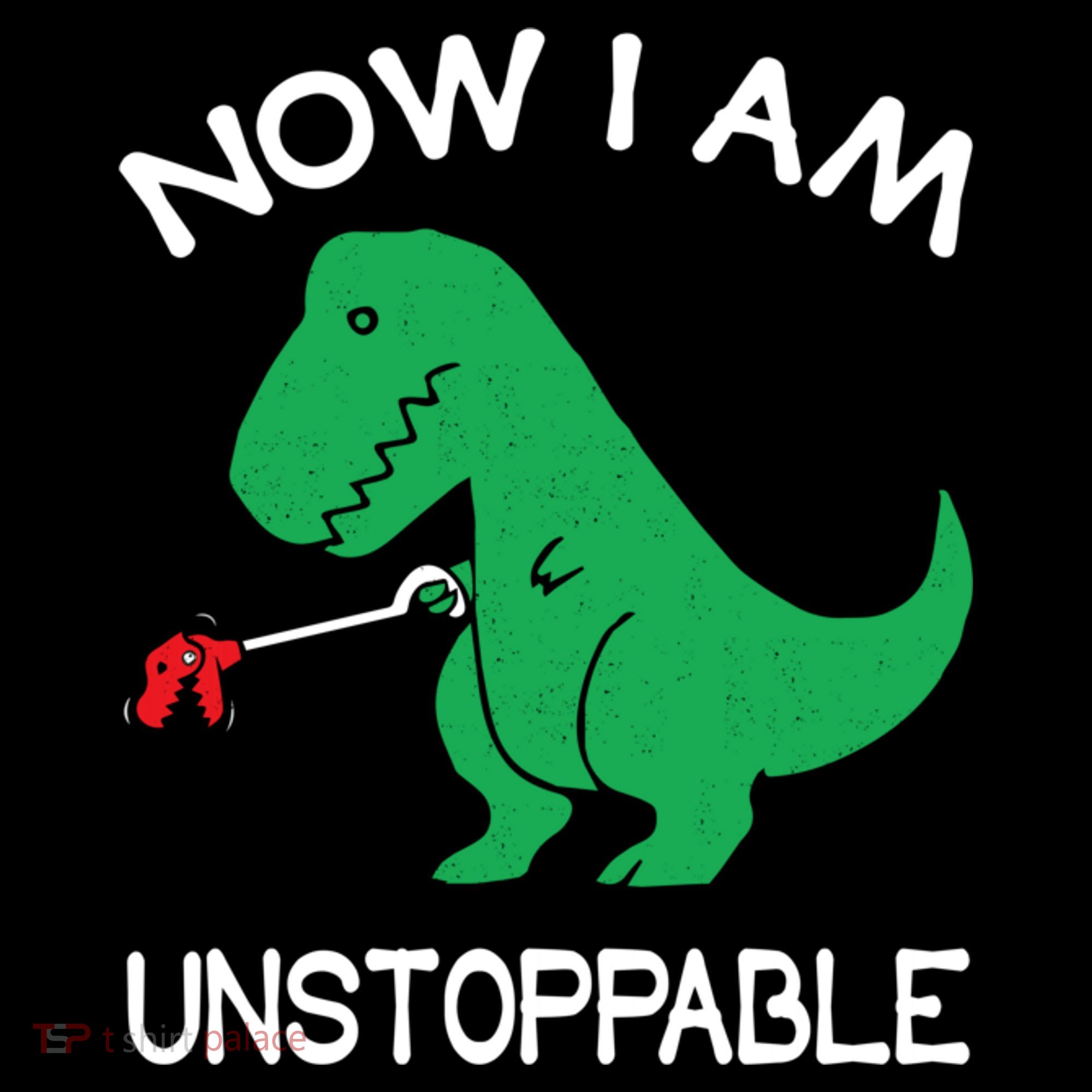 Now I'm Unstoppable - Funny T-Rex Dinosaur Visor