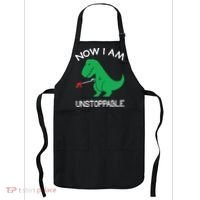 Now I'm Unstoppable Funny TRex Dinosaur Apron thumb 0