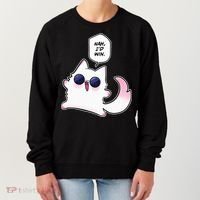 Nah ID Win Gojo Cat Meme Women's Sweatshirt thumb 0