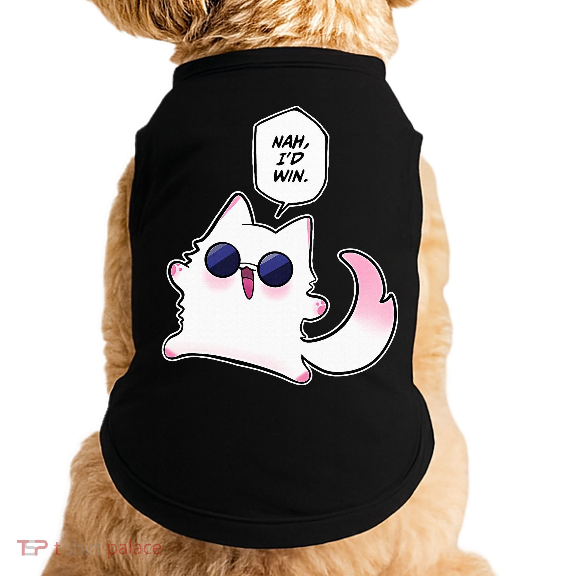 Nah ID Win Gojo Cat Meme Doggie Tank