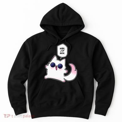 Nah ID Win Gojo Cat Meme Hoodie