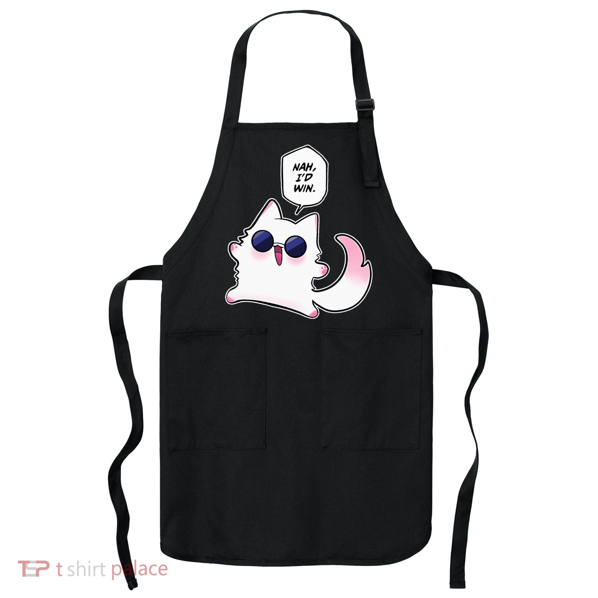 Nah ID Win Gojo Cat Meme Apron