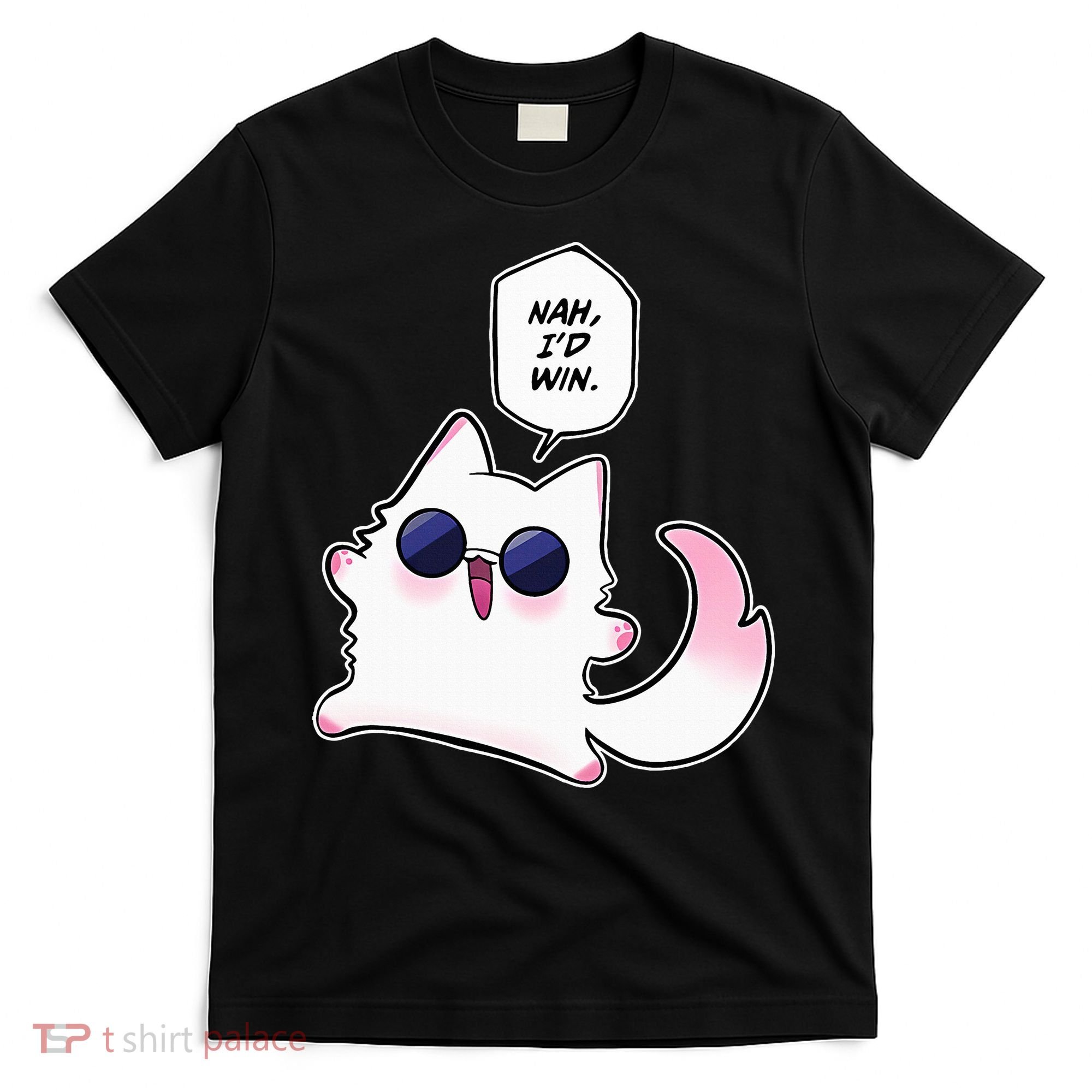 Nah ID Win Gojo Cat Meme T-Shirt