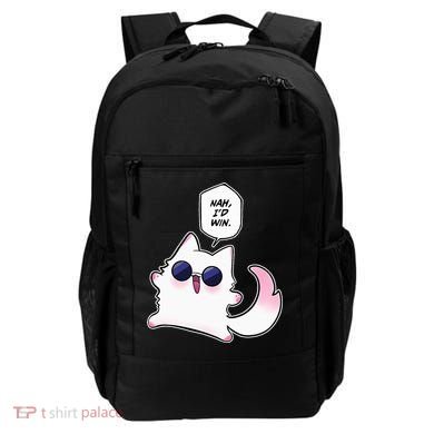 Nah ID Win Gojo Cat Meme Backpack