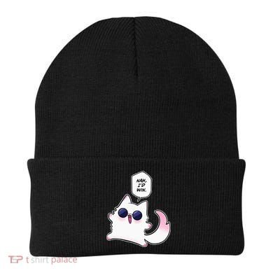 Nah ID Win Gojo Cat Meme Beanie