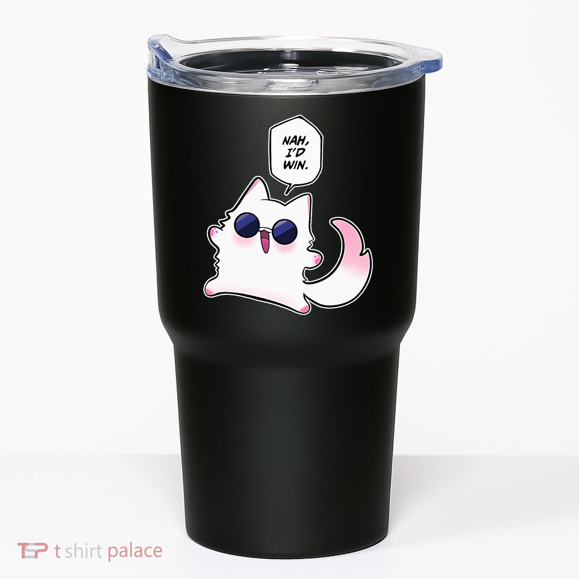 Nah ID Win Gojo Cat Meme Tumbler