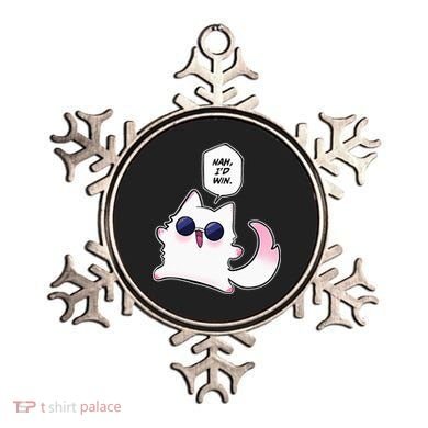 Nah ID Win Gojo Cat Meme Ornament