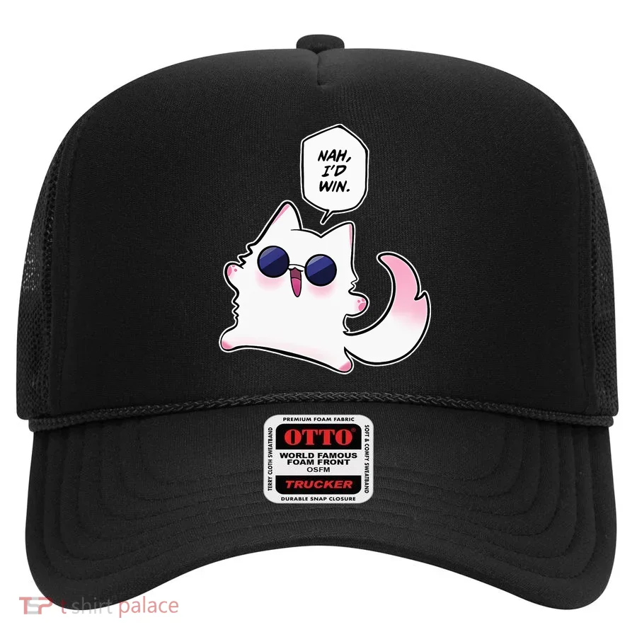 Nah ID Win Gojo Cat Meme Hat