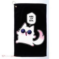 Nah ID Win Gojo Cat Meme Golf Towel thumb 0
