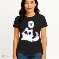 Nah ID Win Gojo Cat Meme Women's T-Shirt thumb 4