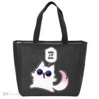 Nah ID Win Gojo Cat Meme Tote Bag thumb 0