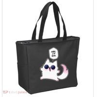Nah ID Win Gojo Cat Meme Tote Bag thumb 2