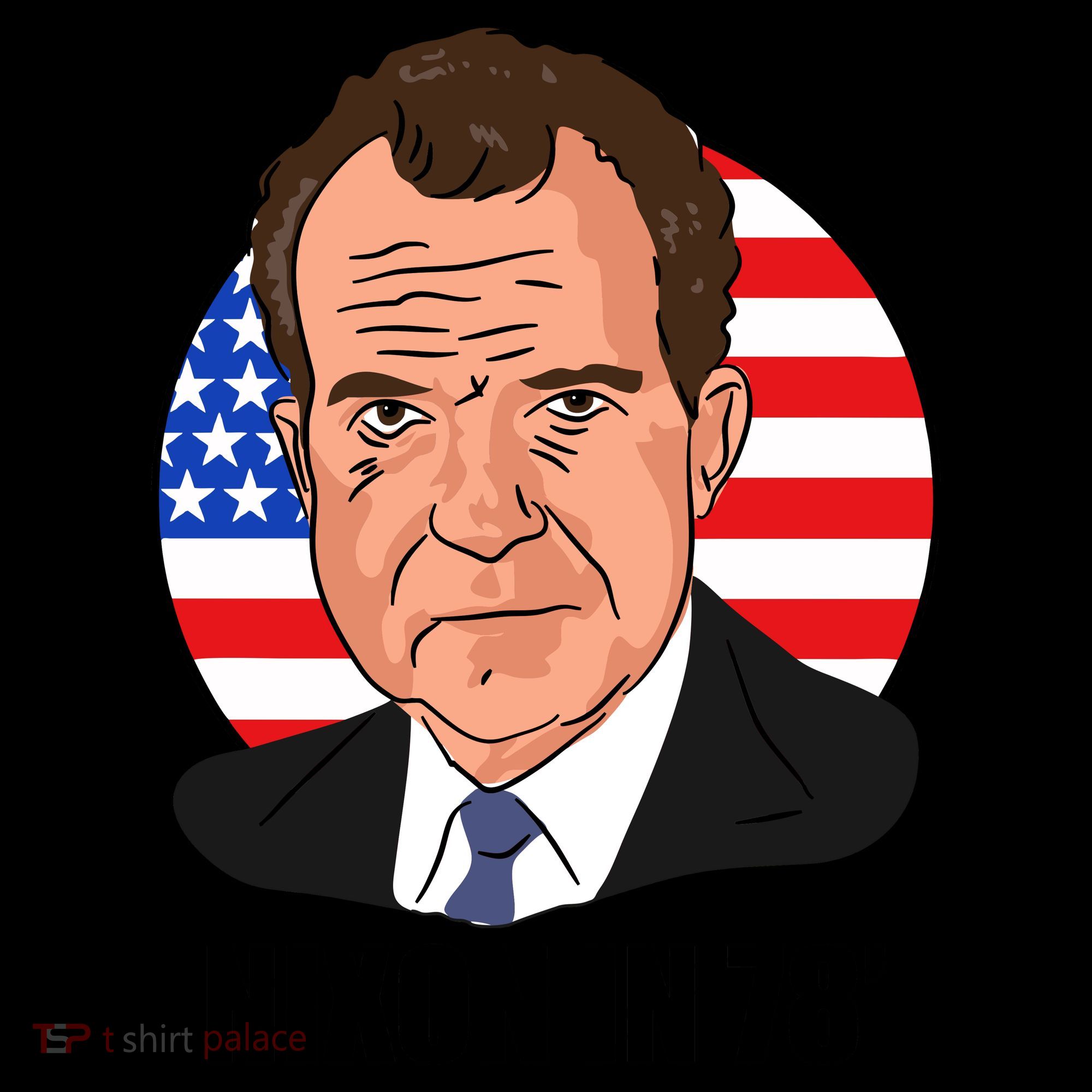 Nixon In 78' President USA Flag Coffee Mug