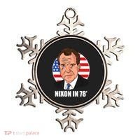 Nixon In 78' President USA Flag Ornament thumb 0