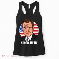 Nixon In 78' President USA Flag Women's Tank Top thumb 0