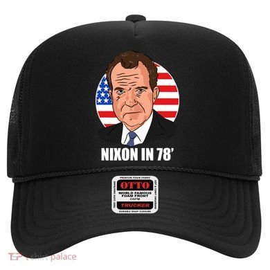 Nixon In 78' President USA Flag Hat