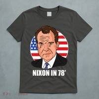 Nixon In 78' President USA Flag T-Shirt thumb 5