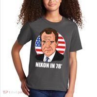 Nixon In 78' President USA Flag Kids T-Shirt thumb 2