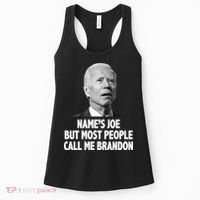 Name's Joe But Most People Call Me Brandon Women's Tank Top thumb 0