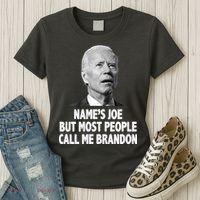 Name's Joe But Most People Call Me Brandon Women's T-Shirt thumb 3