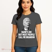 Name's Joe But Most People Call Me Brandon Women's T-Shirt thumb 4