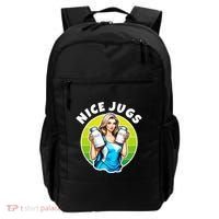 Nice Jugs. Cheerleader Milkmaid. Pitcher Holding Fun Backpack thumb 0