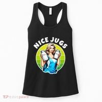 Nice Jugs. Cheerleader Milkmaid. Pitcher Holding Fun Women's Tank Top thumb 0