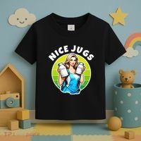 Nice Jugs. Cheerleader Milkmaid. Pitcher Holding Fun Toddler T-Shirt thumb 3