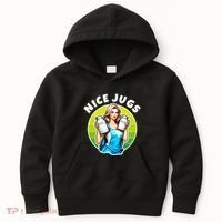 Nice Jugs. Cheerleader Milkmaid. Pitcher Holding Fun Kids Hoodie thumb 0