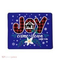Nativity Jesus Christian Christmas Buffalo Plaid Gift Mousepad thumb 0