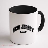 New Jersey Collegiate Style 1787 Coffee Mug thumb 1