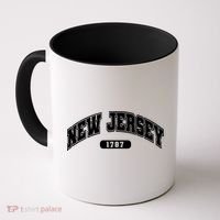 New Jersey Collegiate Style 1787 Coffee Mug thumb 0