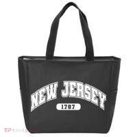 New Jersey Collegiate Style 1787 Tote Bag thumb 0